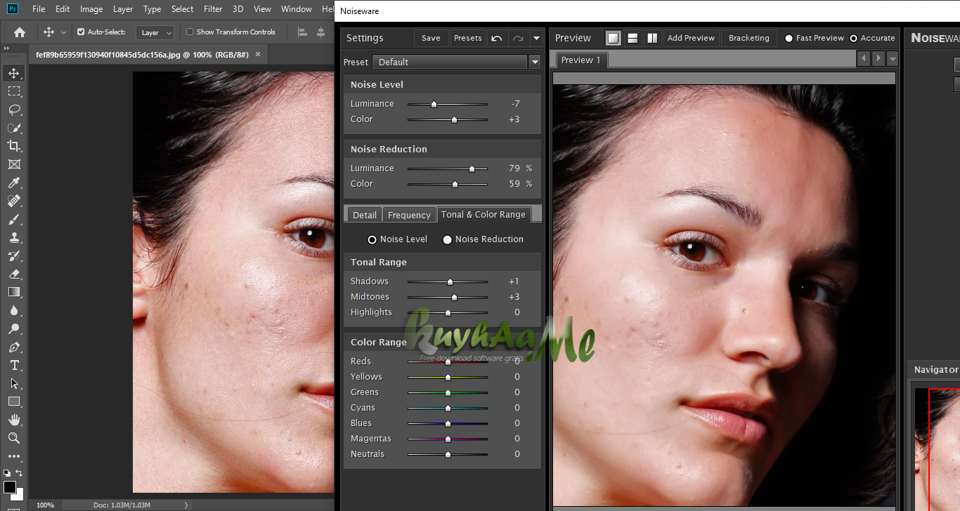 Imagenomic Noiseware Pro 5.1.3 Build 5131 Terbaru