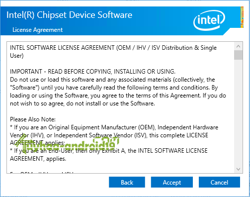 Intel Chipset Device Software 10.1.20020.8623 WHQL Terbaru