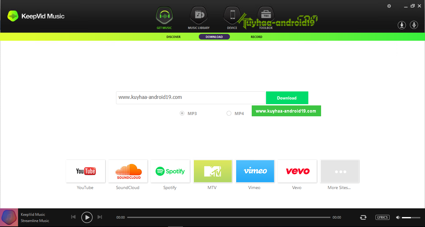 KeepVid Music 8.2.6.2 Full Version