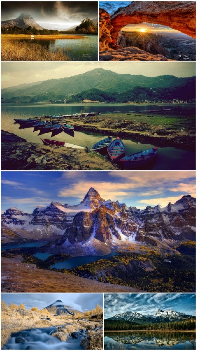Landscapes Mountains Wallpapers Big Pack 6