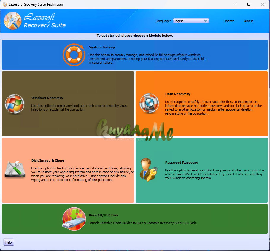 Lazesoft Recovery Suite 5.0.0.1 Technician Edition Full
