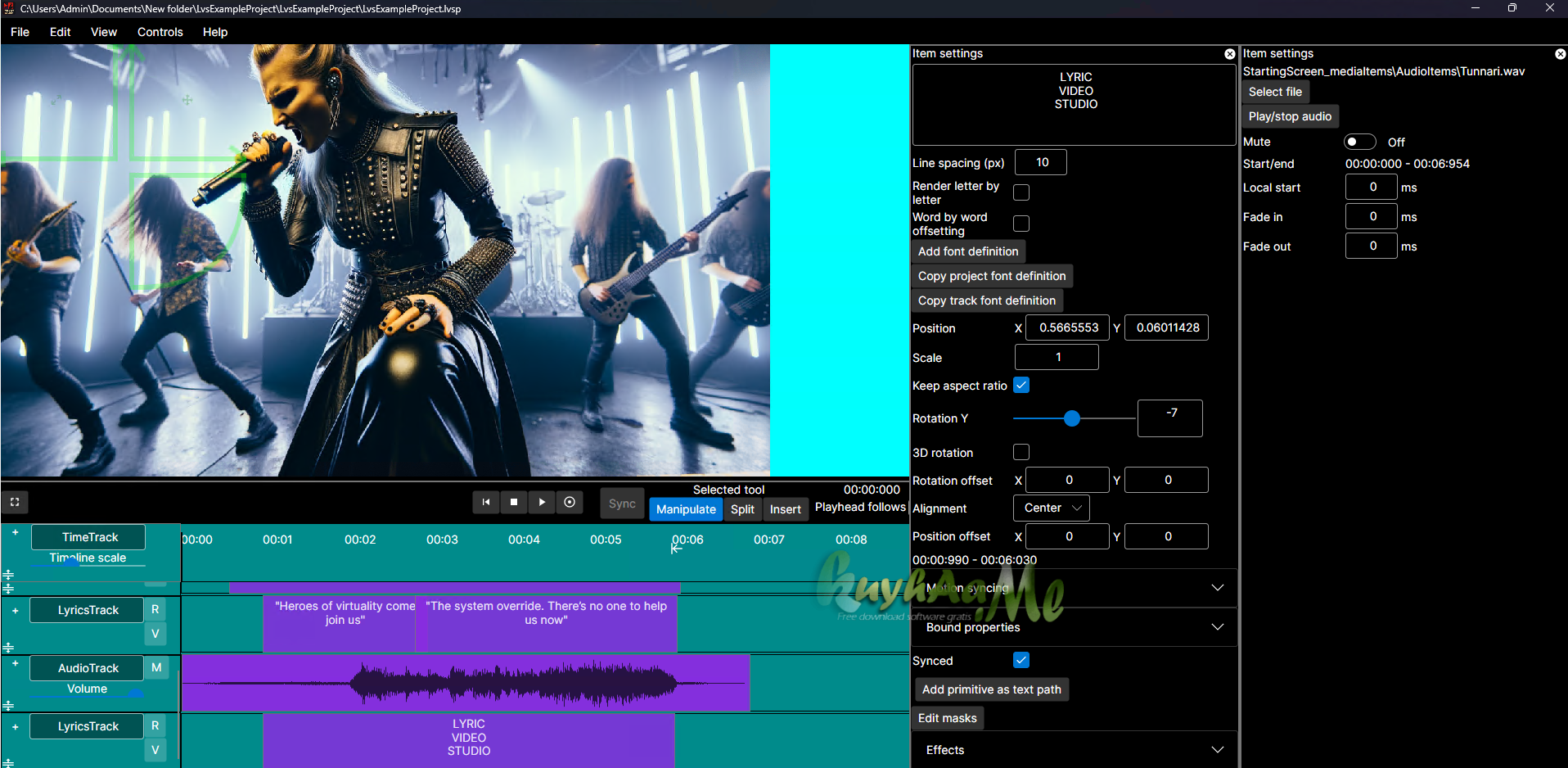 Lyric Video Studio 1.2.9 Full