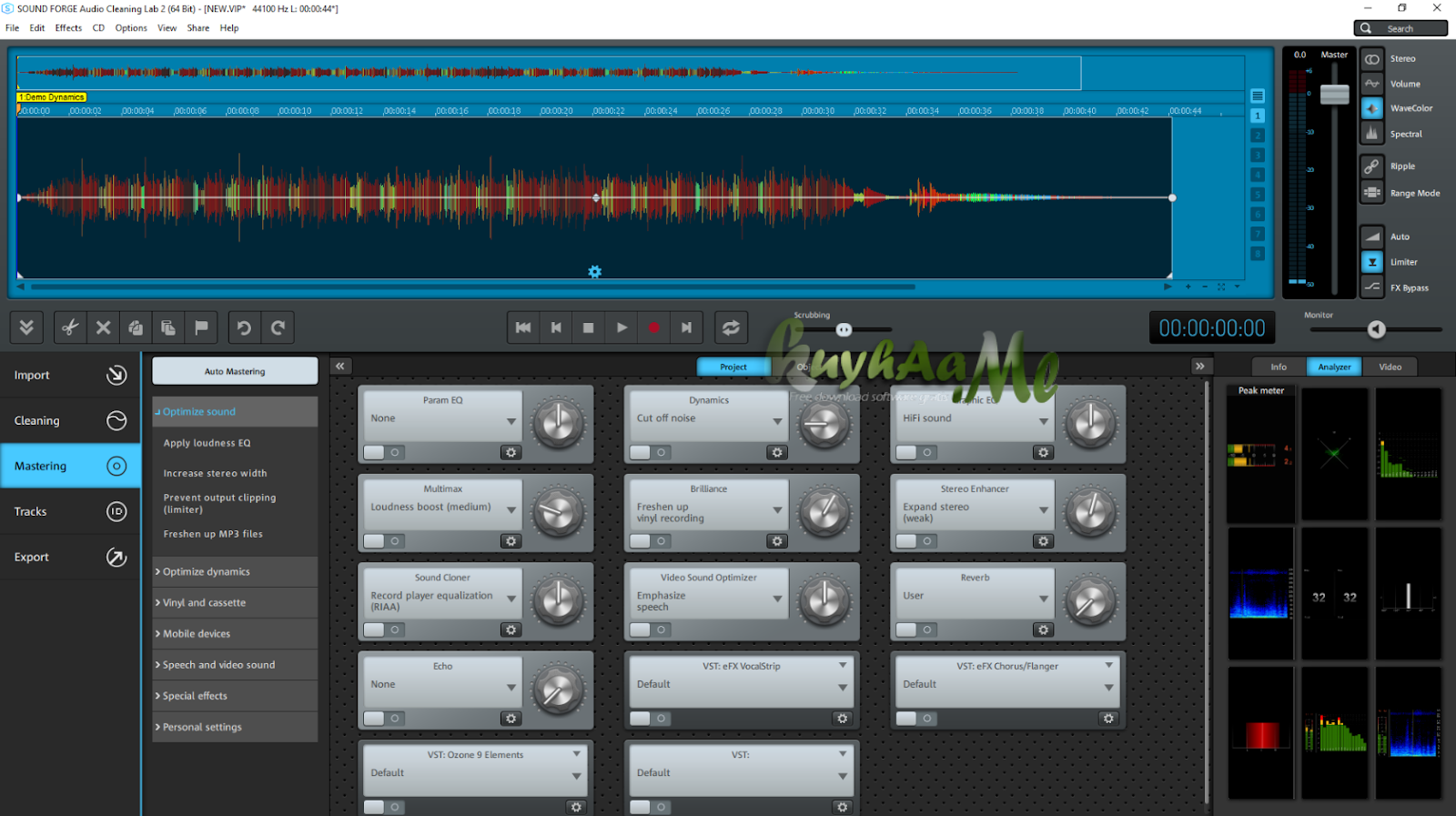 MAGIX SOUND FORGE Audio Cleaning Lab 4 v26.0.0.23 Full Version