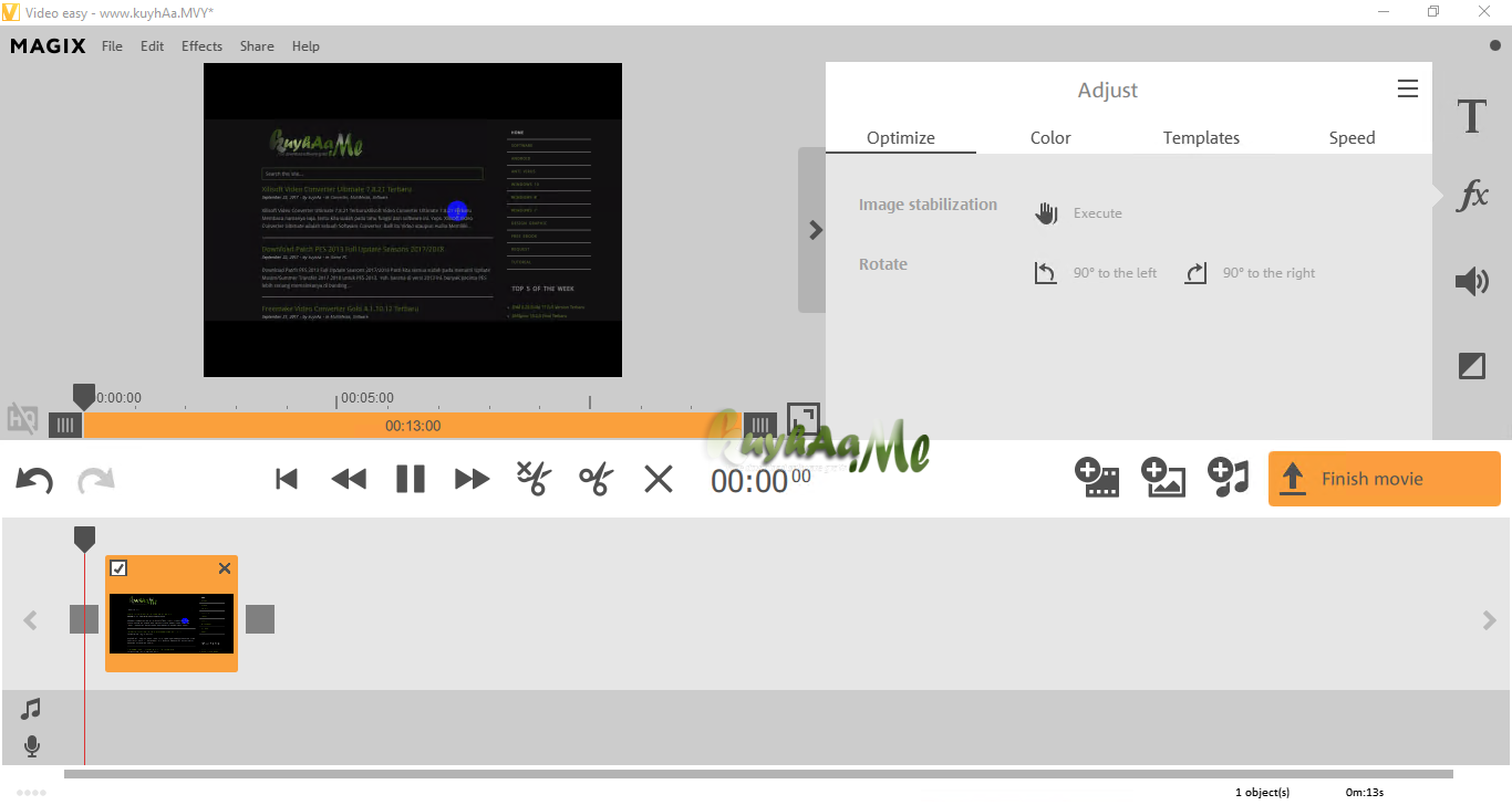 MAGIX Video Easy 6.0.2.131 Full Version