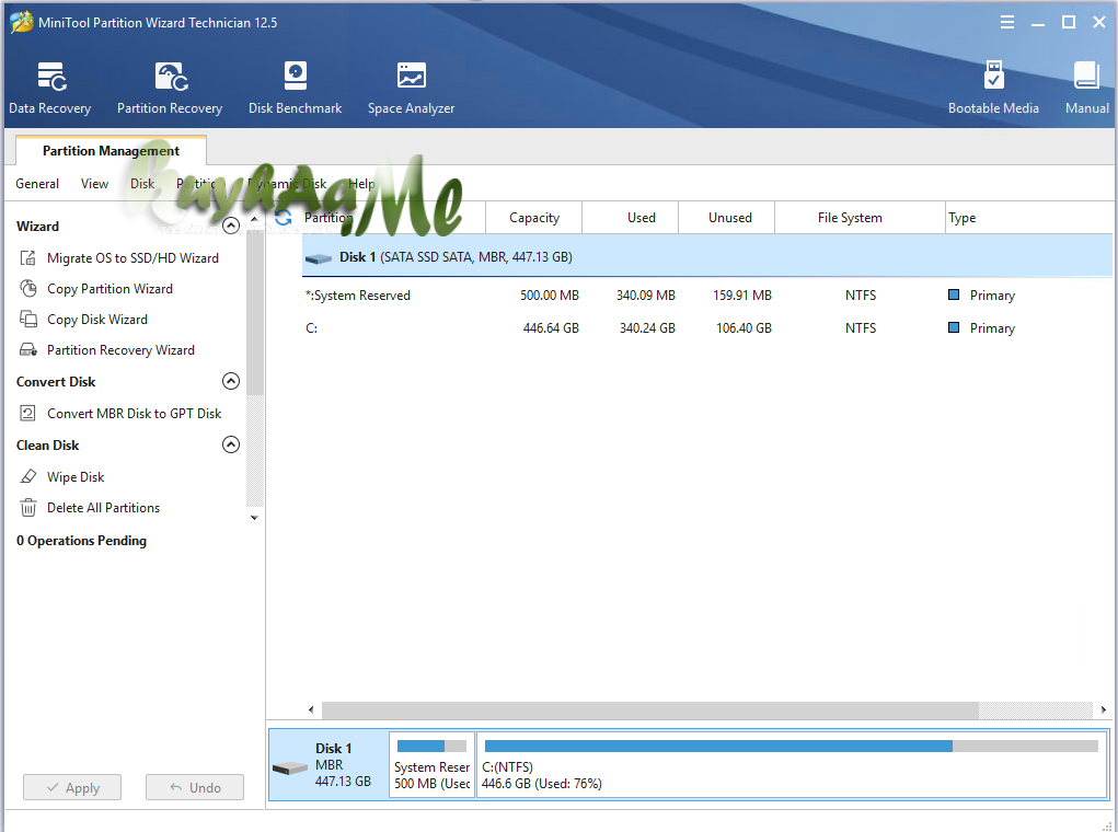 MiniTool Partition Wizard Technician 13.9 Full