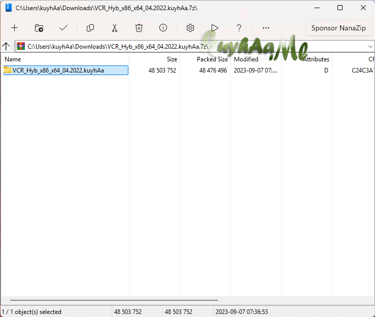 NanaZip Terbaru v5.0.1252.0