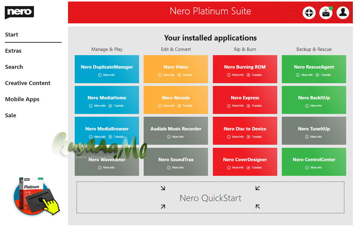 Nero Platinum 2021 Suite 23.0.1010 Full Version