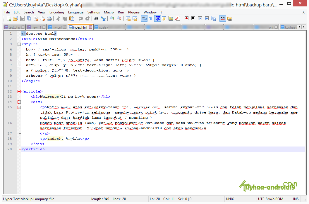 Notepad++ 8.9.7 Terbaru Gratis
