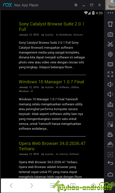 Nox App Player 6.6.0.0 Terbaru