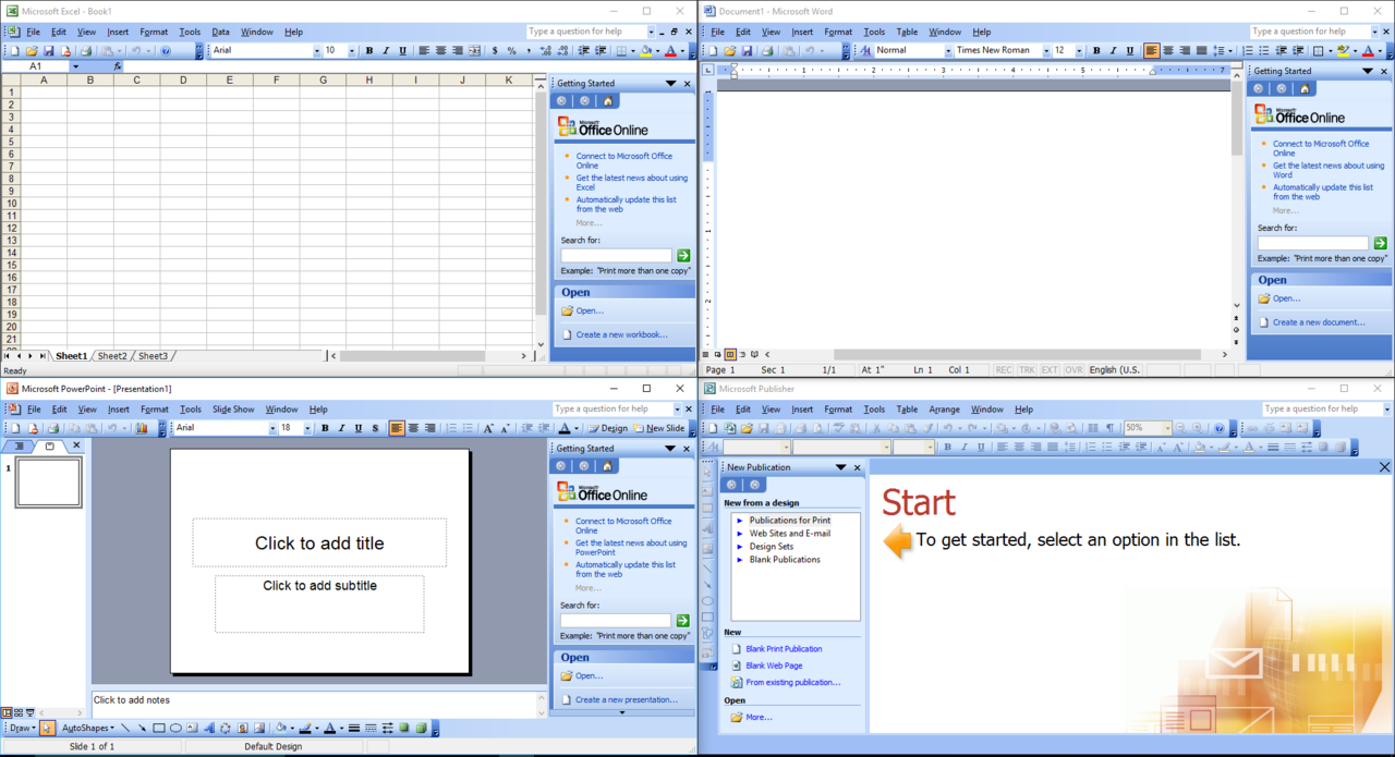 Microsoft Office Pro 2003 SP3 Terbaru Feb 2019