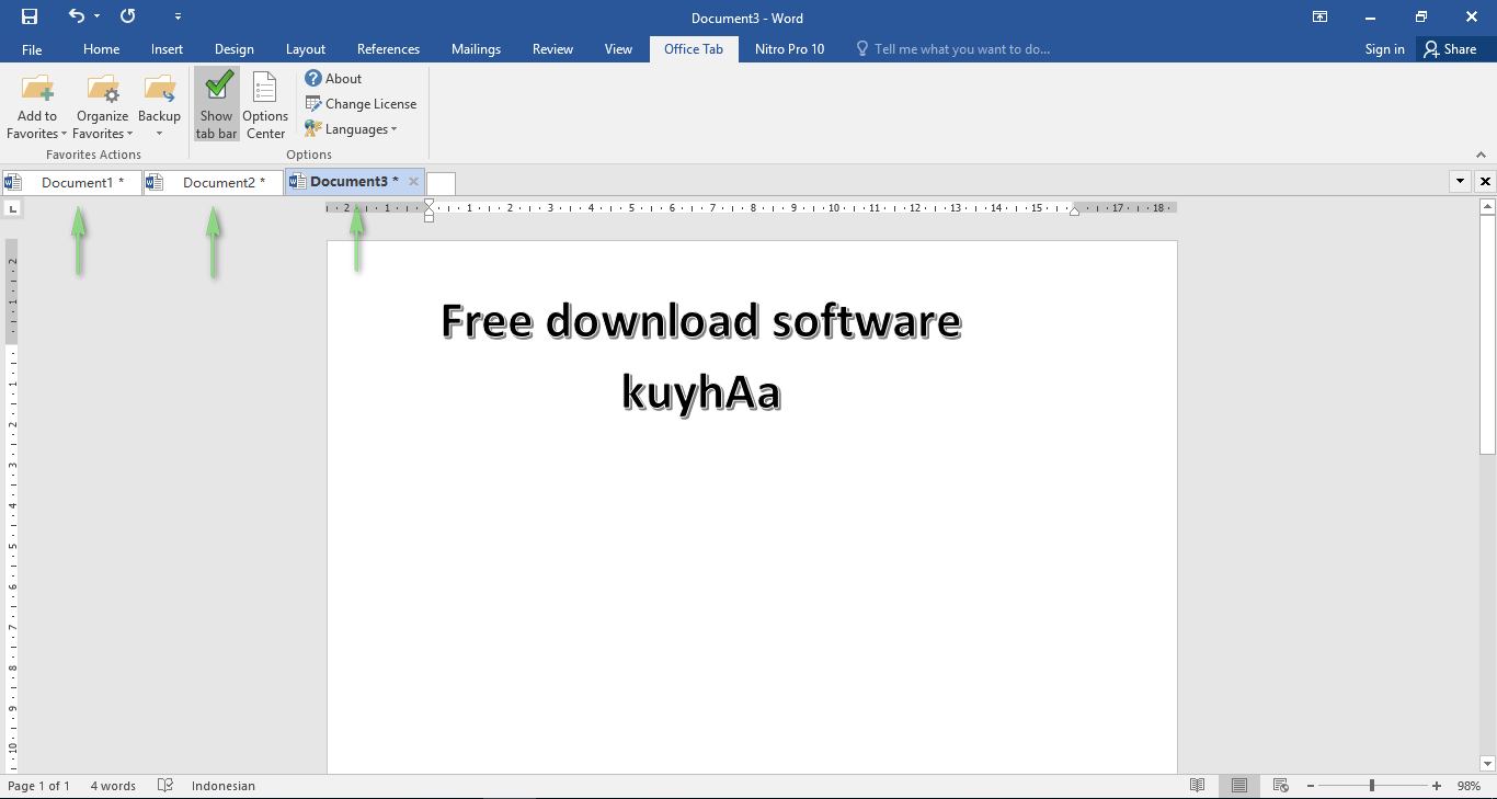 Office Tab Enterprise 13.10 full terbaru