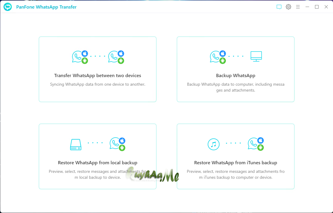 PanFone WhatsApp Transfer 2.5.3 Full Terbaru