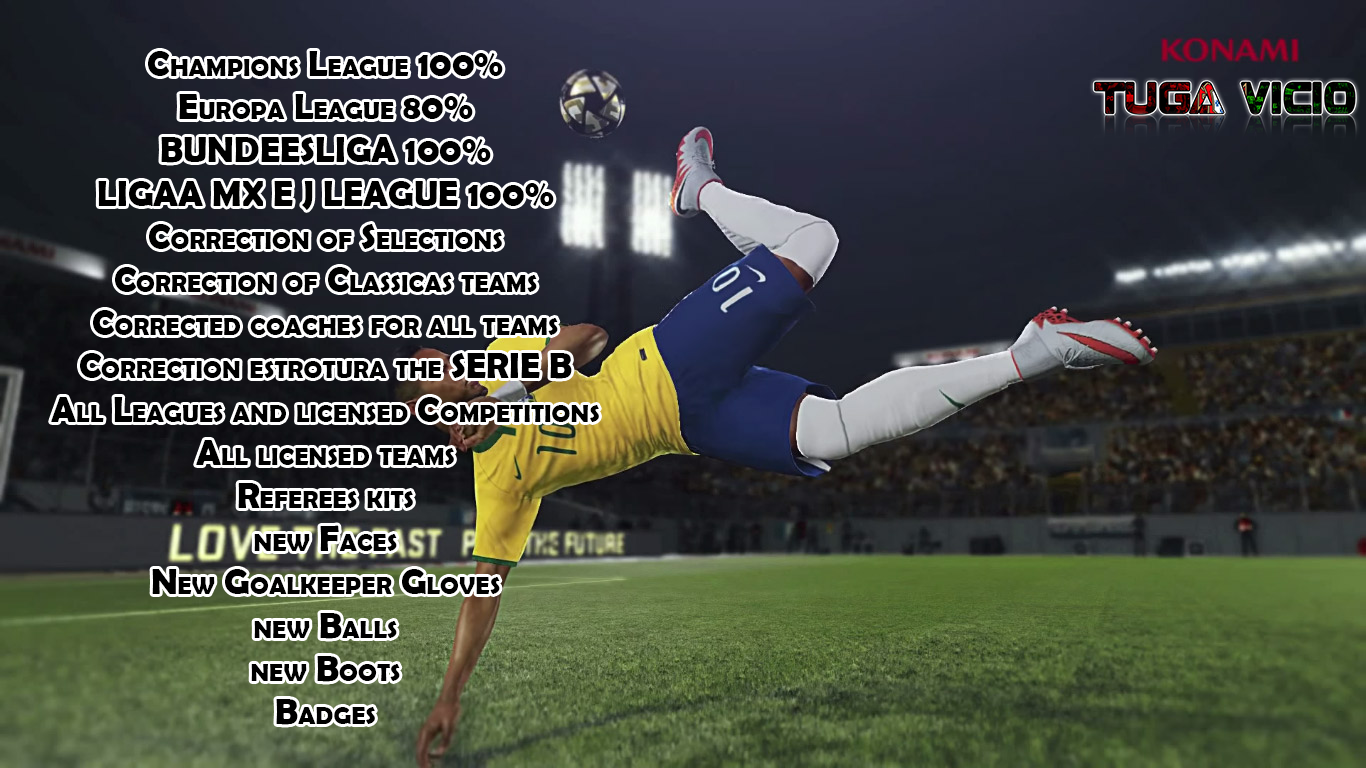 Patch PES 2016 Tuga Vicio 3.1 Terbaru