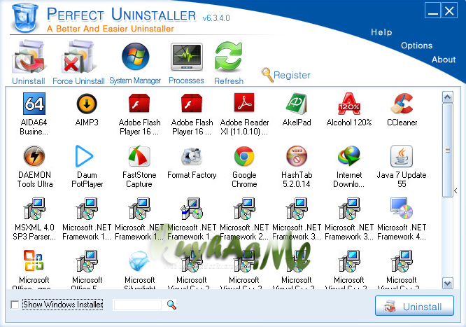 Perfect Uninstaller 6.3.4.0 Full Version