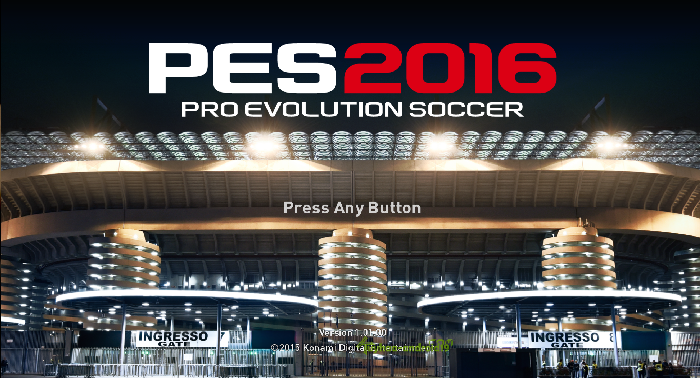PES 2016 full Reloaded Update 1.05