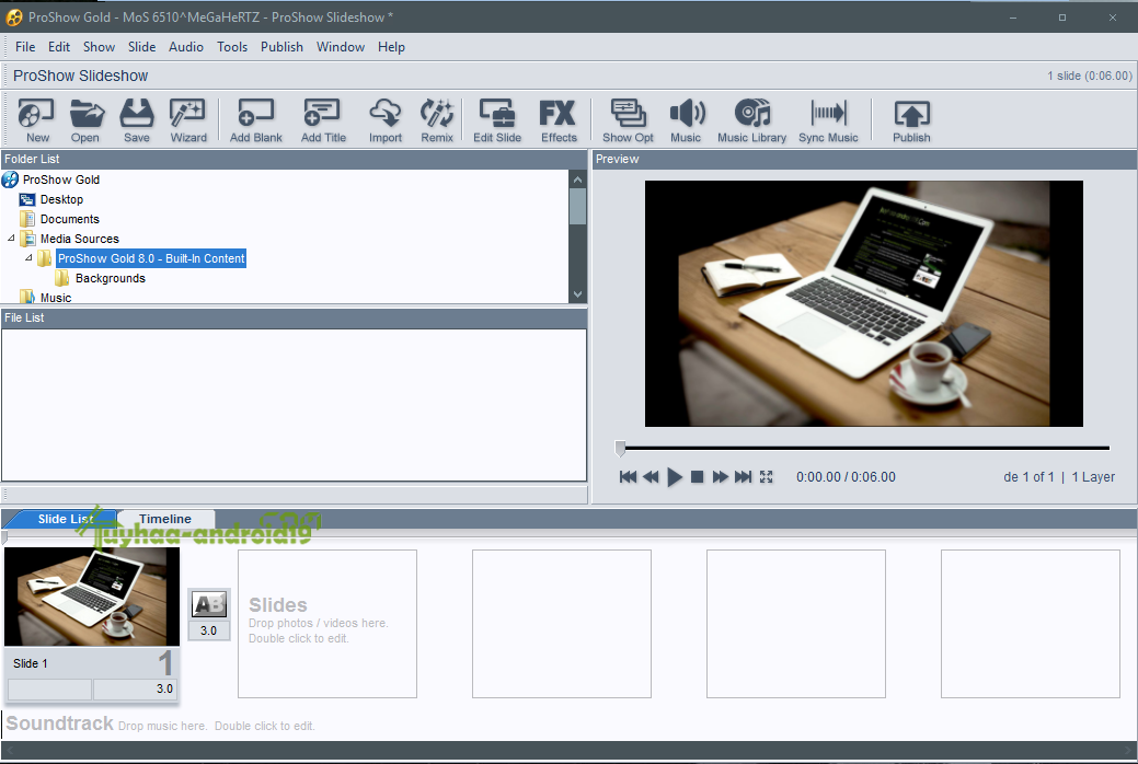 Photodex ProShow Gold 8.0.3645 Full Version
