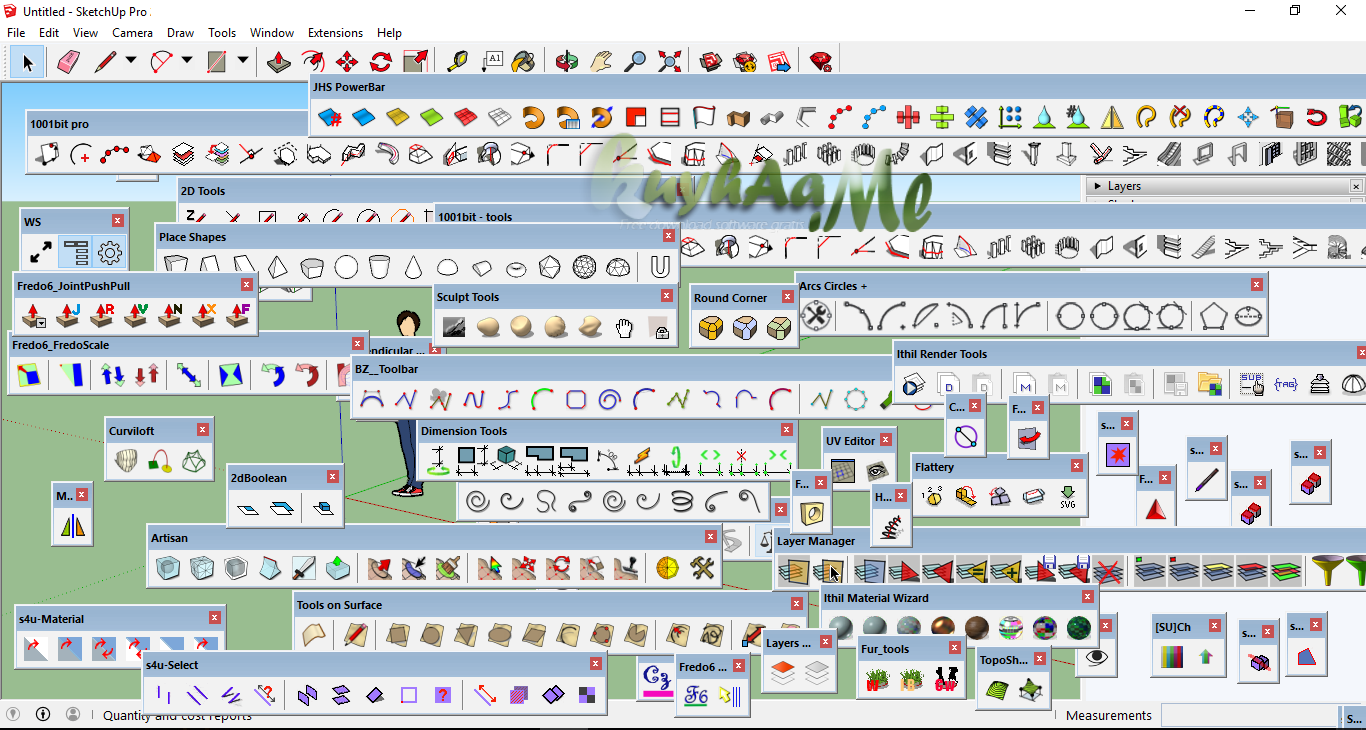 Plugins Pack For SketchUp Pro