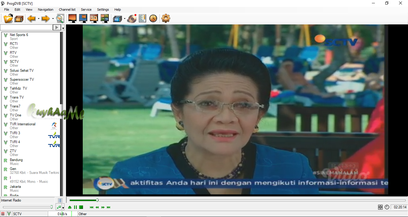 ProgDVB Pro 7.21.4 Terbaru