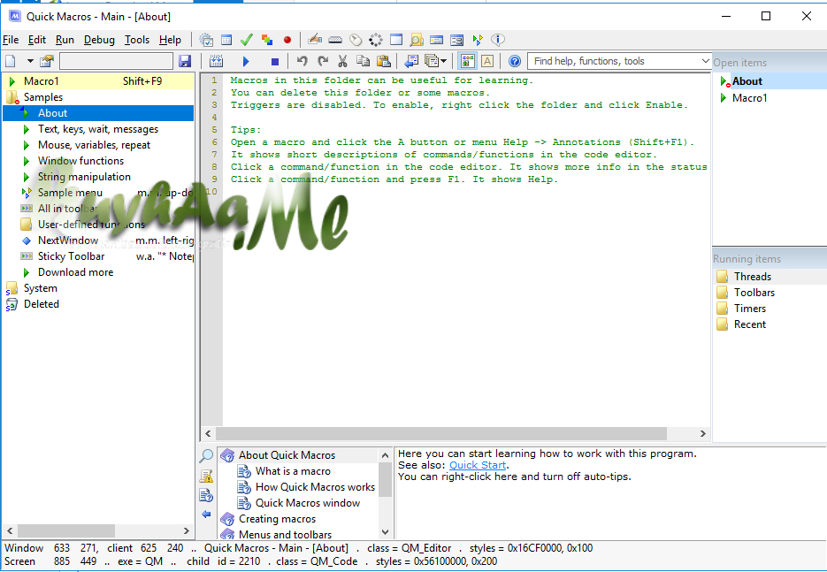 Quick Macros 2.4.11 Full Terbaru