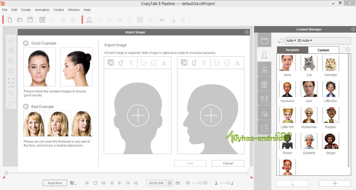 Reallusion CrazyTalk Pipeline 8.13.3615.3 Terbaru