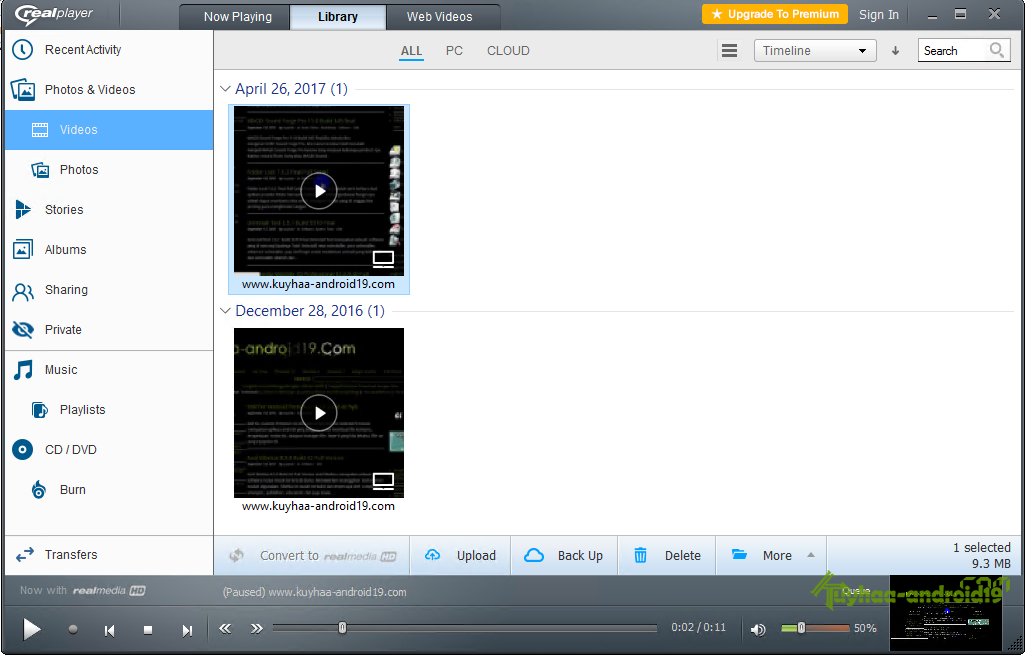 RealPlayer 22.0.4.303 Terbaru