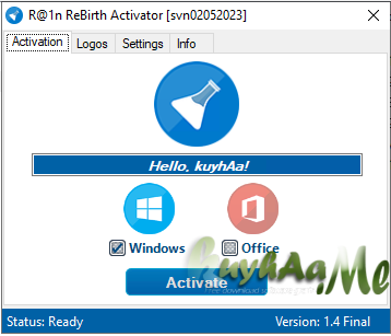 R@1n ReBirth Activator 1.10 Final