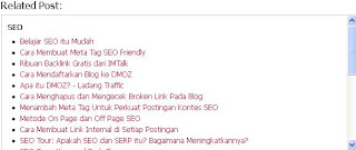 RELATED POST/ARTIKEL TERKAIT DENGAN SCROLL