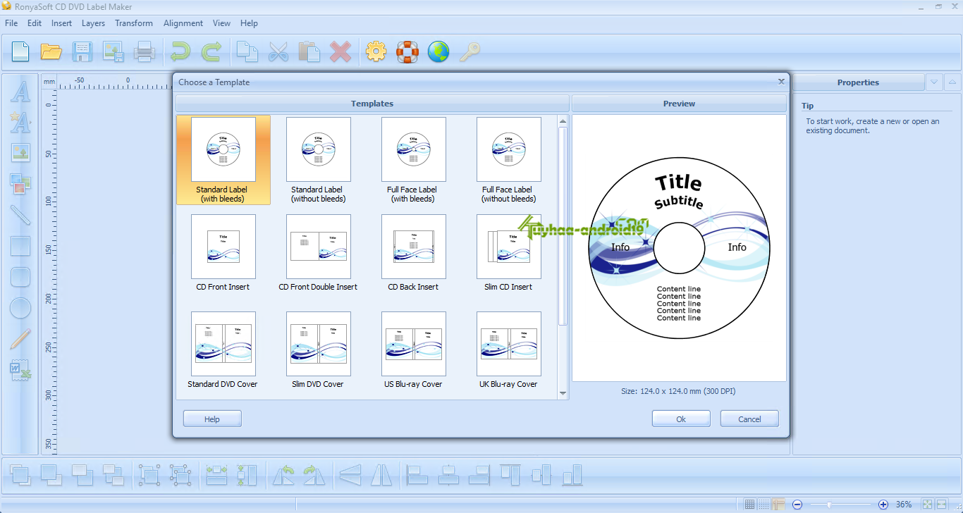 RonyaSoft CD DVD Label Maker 3.02.13 Terbaru