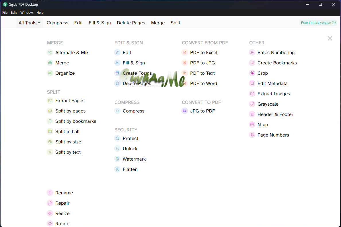 Sejda PDF Desktop Pro 7.9.10 Full