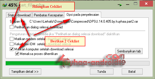 Selesai Download dengan IDM, Komputer Langsung Shutdown