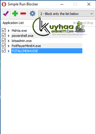 Simple Run Blocker 1.4 Terbaru Gratis