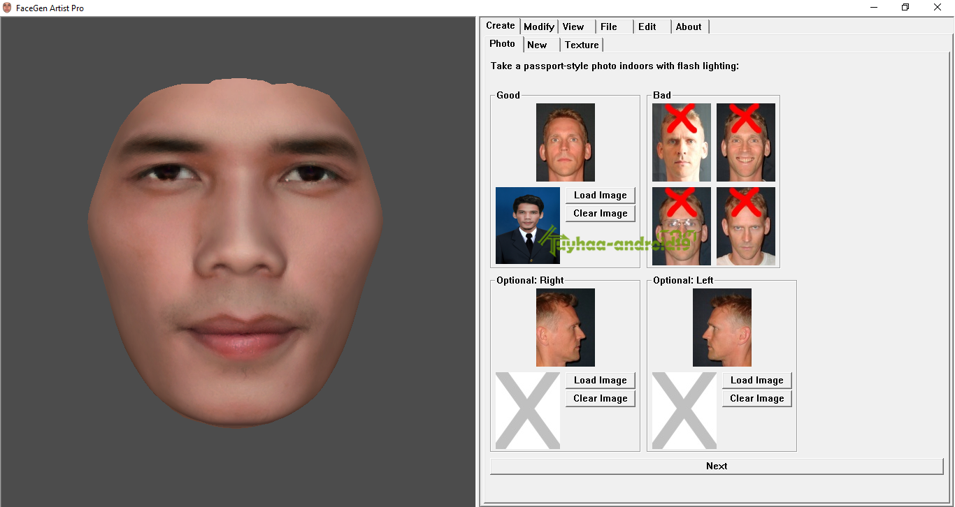 Singular Inversions FaceGen Artist Pro 1.10 terbaru