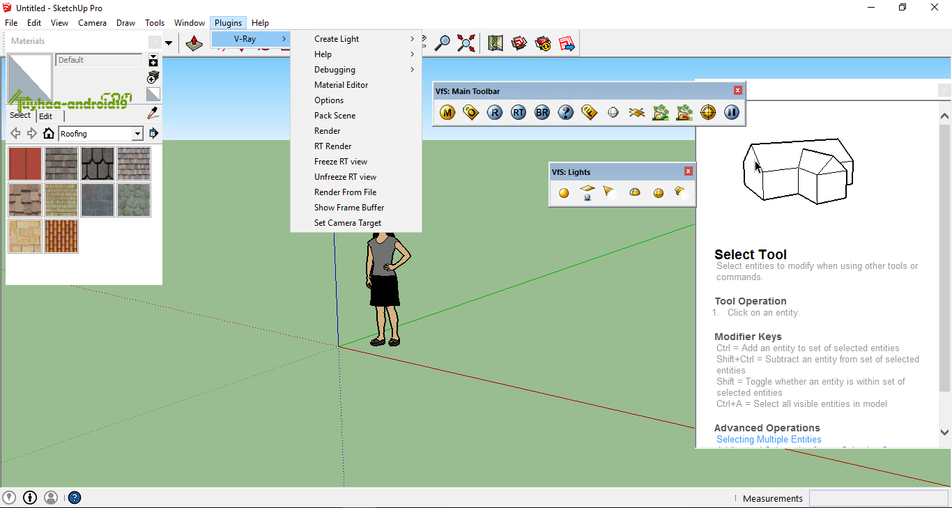 SketchUp Pro 2014 14.1.1282 Full Crack Incl V-Ray