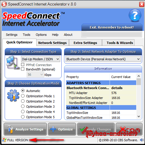 SpeedConnect Internet Accelerator 8.0 Full