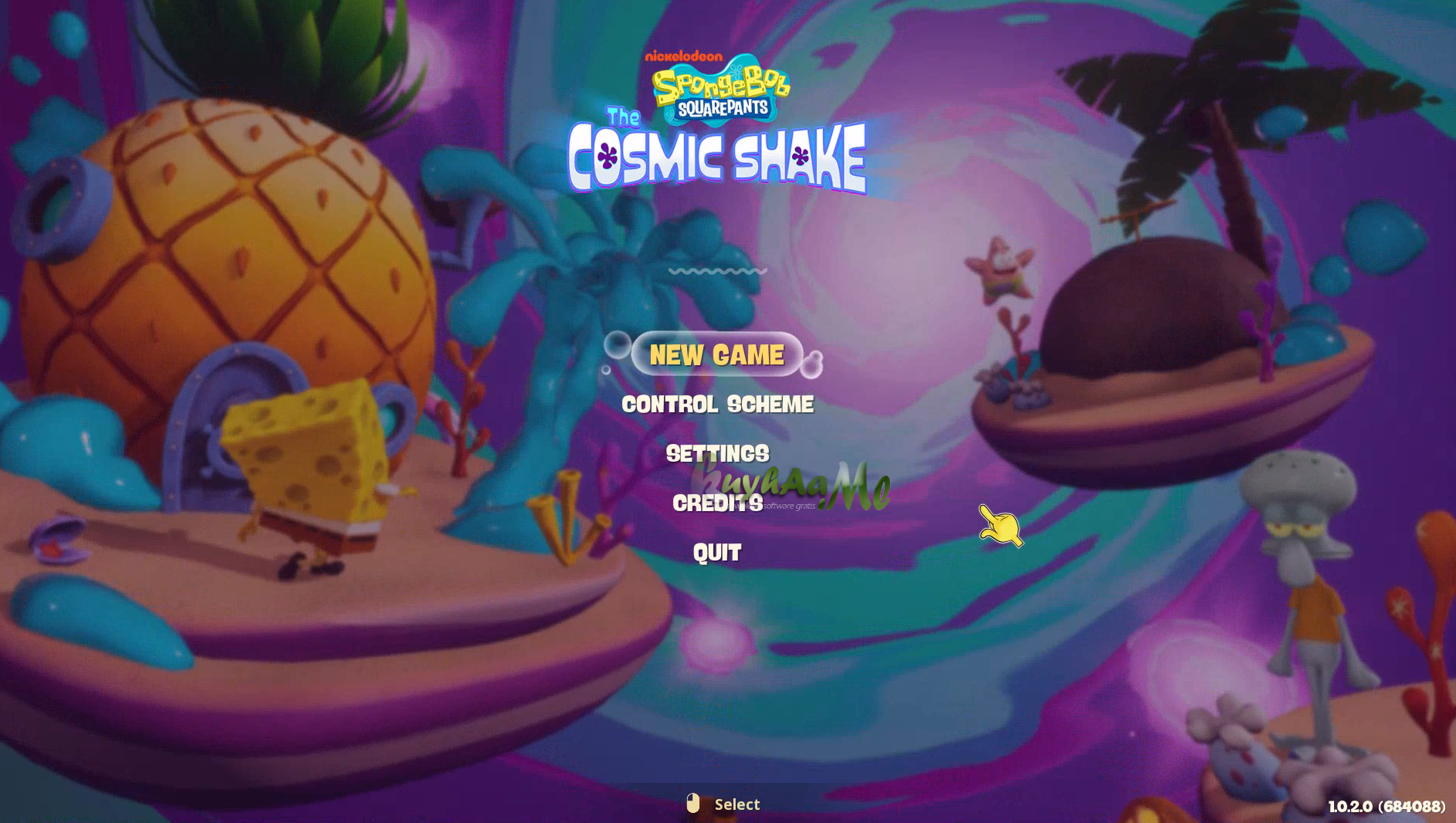 SpongeBob SquarePants The Cosmic Shake Full Repack