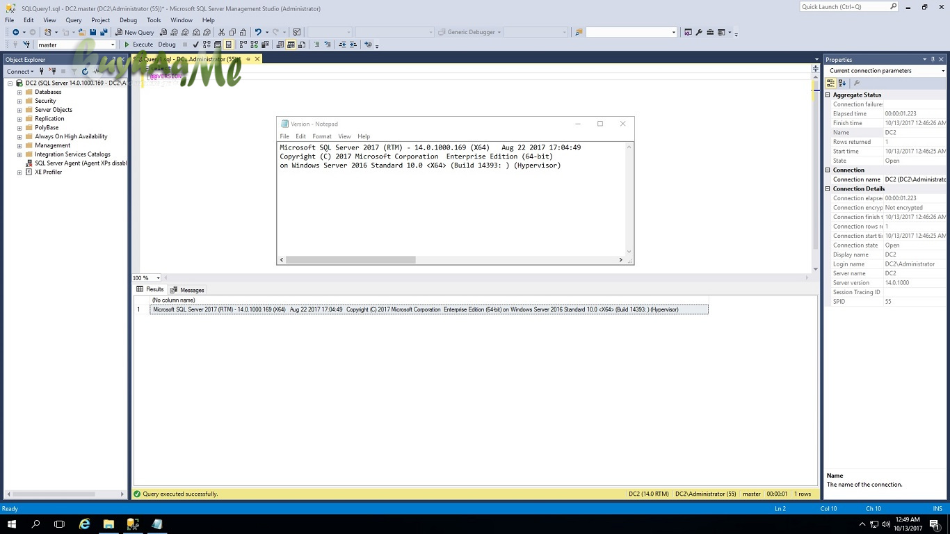 Microsoft SQL Server 2017 Full Version