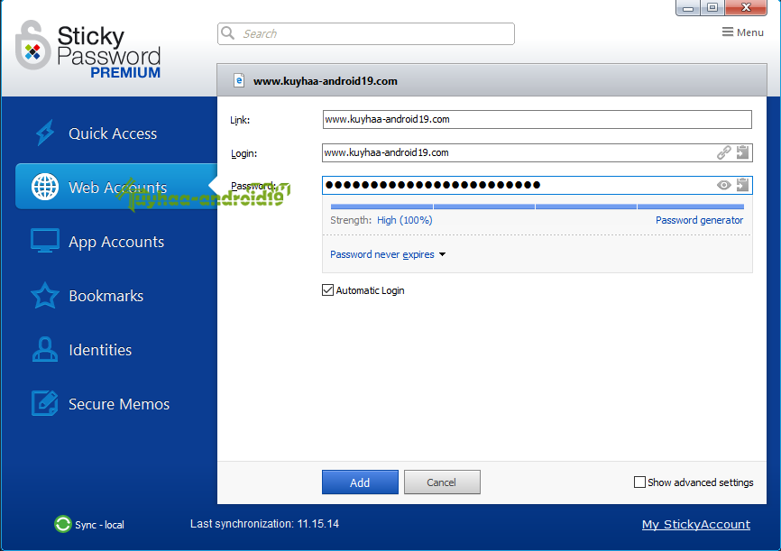 Sticky Password Premium 8.0.7.78 Terbaru