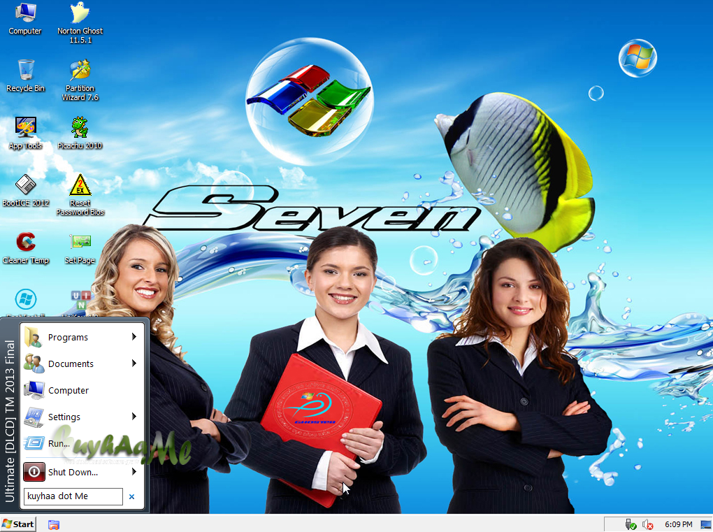 Super Mini Windows 7 PE With Software