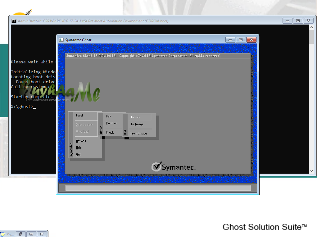 Symantec Ghost Boot CD 12.0.0.11761 Terbaru