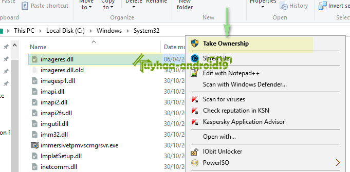 Take Ownership for Windows
