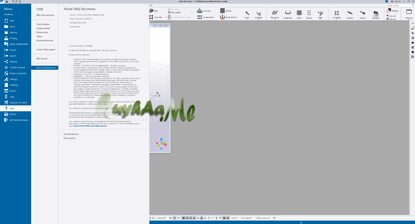 Tekla Structures 2025 SP7 Full