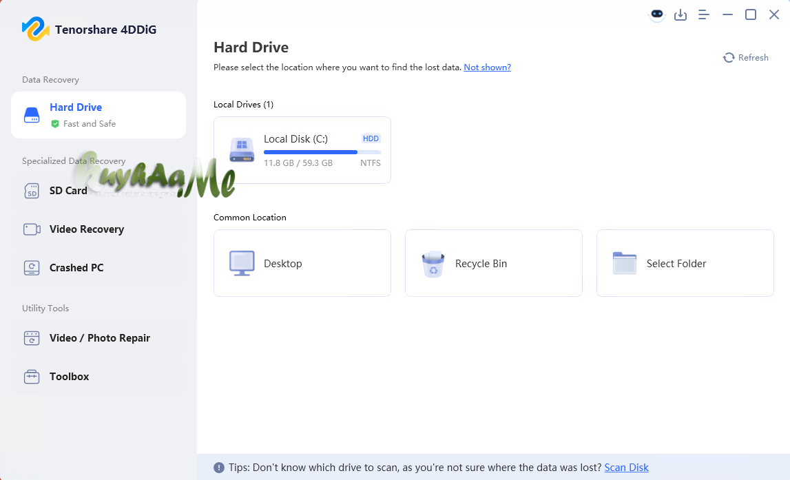 Tenorshare 4DDiG 10.4.0.11 Full Terbaru