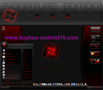 THEME WINDOWS 7 SIGNATURE RED