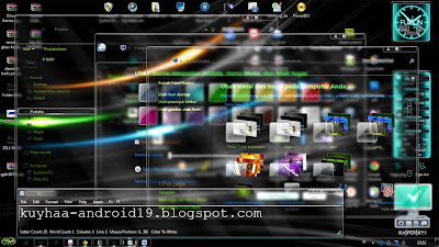 THEMES WINDOWS 7 TRANSPARAN COOL