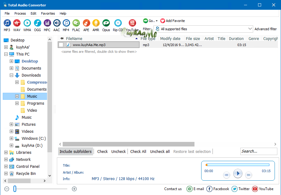 Total Audio Converter 5.3.0.174 Terbaru