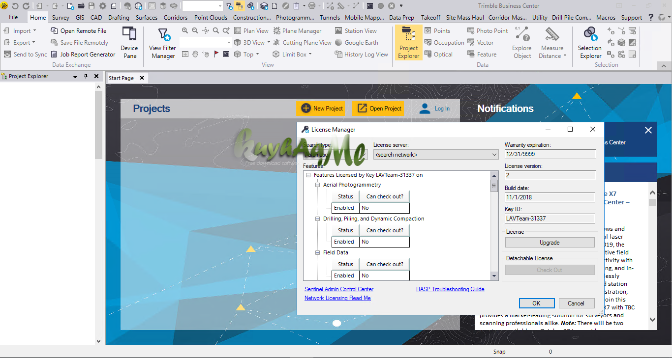 Trimble Business Center 5.20 Full Version