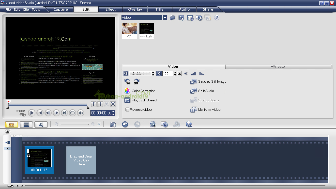 Ulead Video Studio 11.5 Plus Full Version