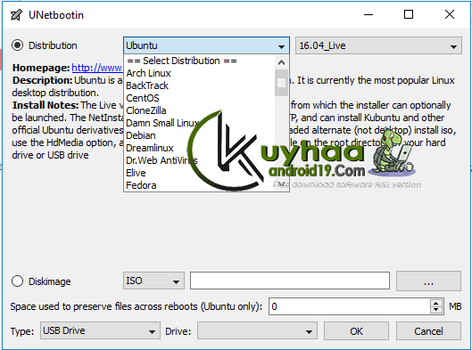 UNetbootin 6.55 Terbaru Gratis