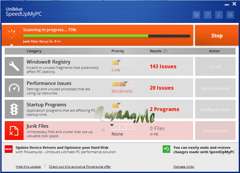 Uniblue SpeedUpMyPc 2018 6.2.0.1162 Terbaru Final