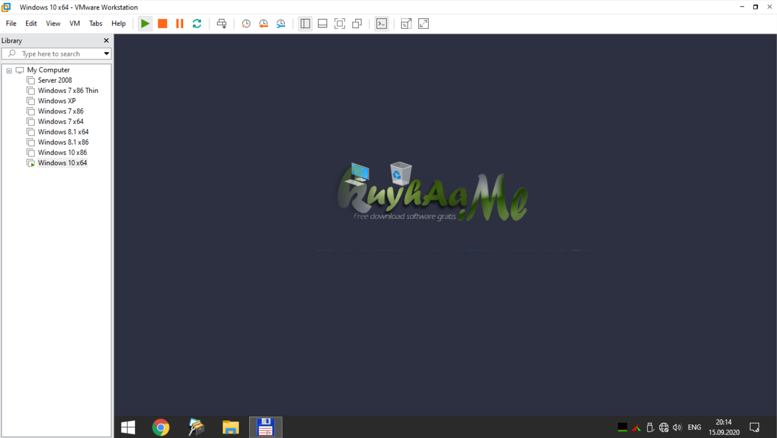 VMware Workstation 26H1 or 17 Pro Full